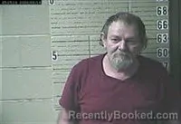 Mugshot of Roger Lee Adams booked in Lawrence County, Tennessee on August 7, 2026