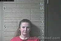 Mugshot of MICHELLE MINTIE-ANN EURY booked in Lawrence County, Tennessee on May 15, 2026