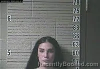 Mugshot of EMILY LAYNE FRAZIER booked in Lawrence County, Tennessee on August 3, 2026