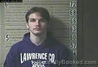 Mugshot of James Clarence Scott booked in Lawrence County, Tennessee on August 5, 2026