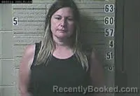 Mugshot of Kristin Rebekah Jackson booked in Lawrence County, Tennessee on August 14, 2026
