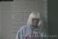 Mugshot of Tina Annette Hawkins booked in Lawrence County, Tennessee on October 1, 2026