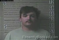 Mugshot of Preston Robert Thomas Hunt booked in Lawrence County, Tennessee on October 7, 2026