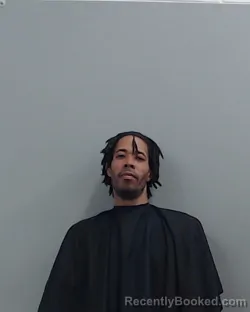 Mugshot of DAMON JAMAL THOMAS booked in Harrison County, Texas on March 12, 2026