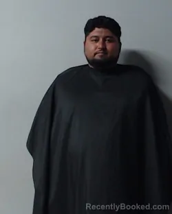 Mugshot of JULIAN VEGA RODRIGUEZ booked in Harrison County, Texas on March 20, 2026