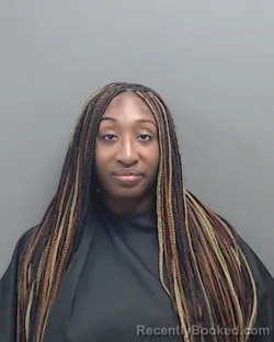 Mugshot of KESHONIA MONAE PERKINS booked in Harrison County, Texas on April 21, 2026