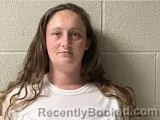 Mugshot of Amanda Naomi Holt booked in Lincoln County, Tennessee on August 14, 2026