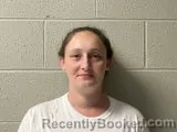 Mugshot of Amanda Naomi Holt booked in Lincoln County, Tennessee on August 21, 2026
