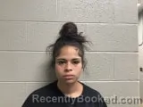 Mugshot of Nevaeh Marie Taylor booked in Lincoln County, Tennessee on August 23, 2026