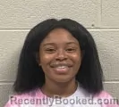 Mugshot of Te'asia Tahshea Ewing booked in Lincoln County, Tennessee on October 5, 2026