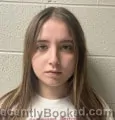Mugshot of Madison Chloe Lindsey booked in Lincoln County, Tennessee on October 9, 2026