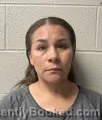Mugshot of Elvia Camargo Franco booked in Lincoln County, Tennessee on October 15, 2026