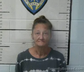 Mugshot of Tammy Faye Burgett booked in Macon County, Tennessee on August 23, 2026