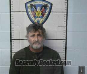 Booking photo from Macon County, Tennessee