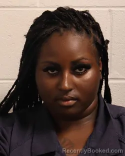 Mugshot of JAKERIA AALIYAH WHITE booked in Madison County, Tennessee on June 18, 2026