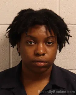 Mugshot of Wilyshea Georgette Harris booked in Madison County, Tennessee on August 15, 2026
