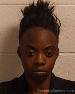 Mugshot of MYEISHA DEWAYNEDRA WILLIAMS booked in Madison County, Tennessee on June 21, 2026