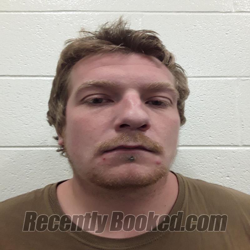 Booking photo from Monroe County, Tennessee