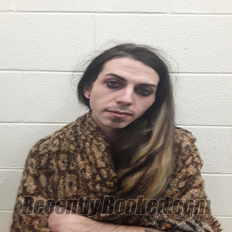 Booking photo from Monroe County, Tennessee