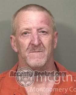 Booking photo from Montgomery County, Tennessee