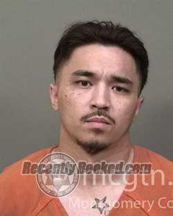 Booking photo from Montgomery County, Tennessee
