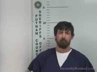 Mugshot of BRANDON L BILBREY booked in Putnam County, Tennessee on March 14, 2026