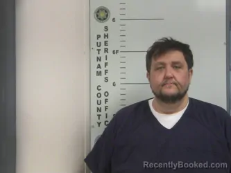 Mugshot of JAMES L BRYANT booked in Putnam County, Tennessee on March 24, 2026