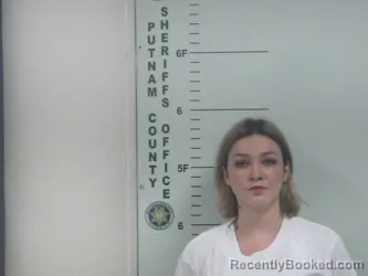 Mugshot of KAITLYN D BROWN booked in Putnam County, Tennessee on June 18, 2026