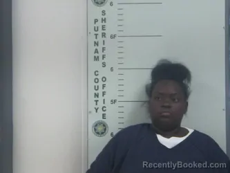 Mugshot of LAQUAZJA E BROWN booked in Putnam County, Tennessee on June 23, 2026
