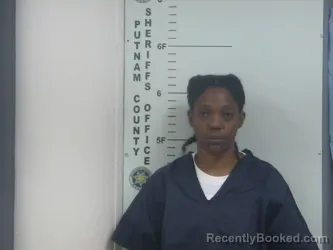 Mugshot of LATASHA L CULLOM booked in Putnam County, Tennessee on July 8, 2026