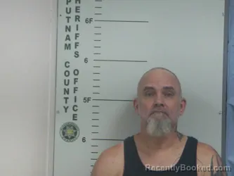 Mugshot of Paul C Jr Clark booked in Putnam County, Tennessee on August 21, 2026