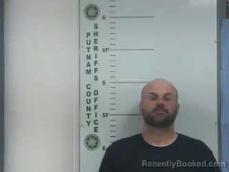 Mugshot of DUSTIN R DUNHAM booked in Putnam County, Tennessee on April 2, 2026