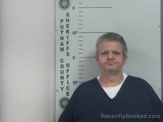 Booking photo from Putnam County, Tennessee