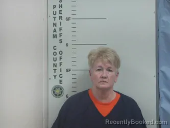 Mugshot of Sherida A Dusenbury booked in Putnam County, Tennessee on August 29, 2026