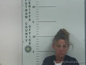 Mugshot of Christina L Ethridge booked in Putnam County, Tennessee on August 27, 2026