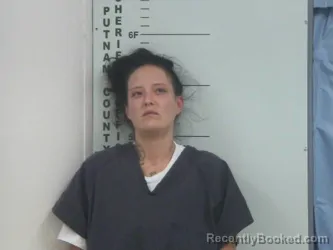 Mugshot of Amber M Forsythe booked in Putnam County, Tennessee on October 5, 2026