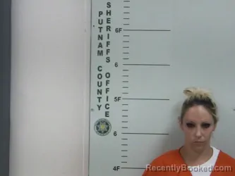 Mugshot of ASHLEY C GUNTER booked in Putnam County, Tennessee on May 6, 2026