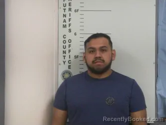 Mugshot of GIBLBERT S GONZALEZ booked in Putnam County, Tennessee on March 19, 2026