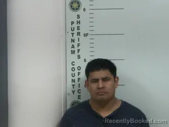 Mugshot of JOAQUIN T GASPAR booked in Putnam County, Tennessee on April 25, 2026