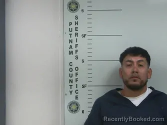 Mugshot of MIGUEL GONZALEZ booked in Putnam County, Tennessee on March 29, 2026