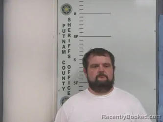 Mugshot of SHAWN W GIPSON booked in Putnam County, Tennessee on March 17, 2026