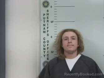 Mugshot of BRANDON L HOLSTON booked in Putnam County, Tennessee on March 28, 2026