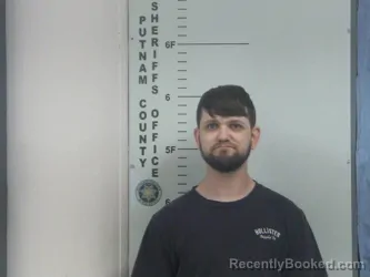 Mugshot of CALEB J JOHNSON booked in Putnam County, Tennessee on April 1, 2026