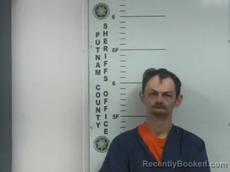 Mugshot of ERIC D JUDKINS booked in Putnam County, Tennessee on March 27, 2026