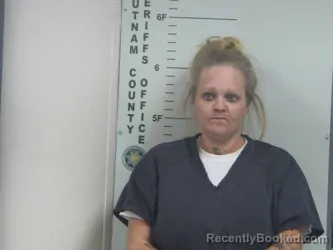 Mugshot of KATIE M JARED booked in Putnam County, Tennessee on March 31, 2026