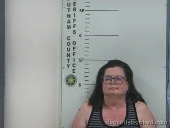 Mugshot of MICHELLE JOHNSON booked in Putnam County, Tennessee on March 19, 2026