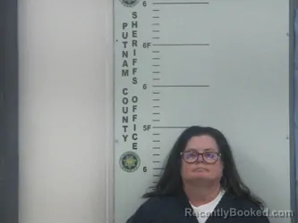 Mugshot of MICHELLE JOHNSON booked in Putnam County, Tennessee on July 1, 2026