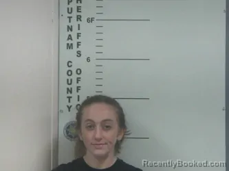 Mugshot of Katelyn M Lynn booked in Putnam County, Tennessee on September 4, 2026