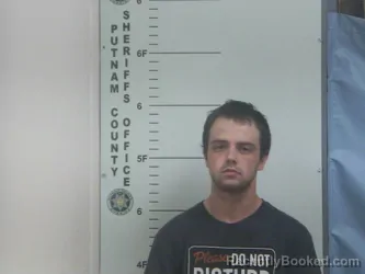 Mugshot of Nathan C Lipps booked in Putnam County, Tennessee on August 15, 2026