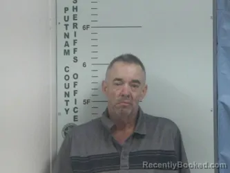 Mugshot of Ronnie P Lawson booked in Putnam County, Tennessee on August 20, 2026